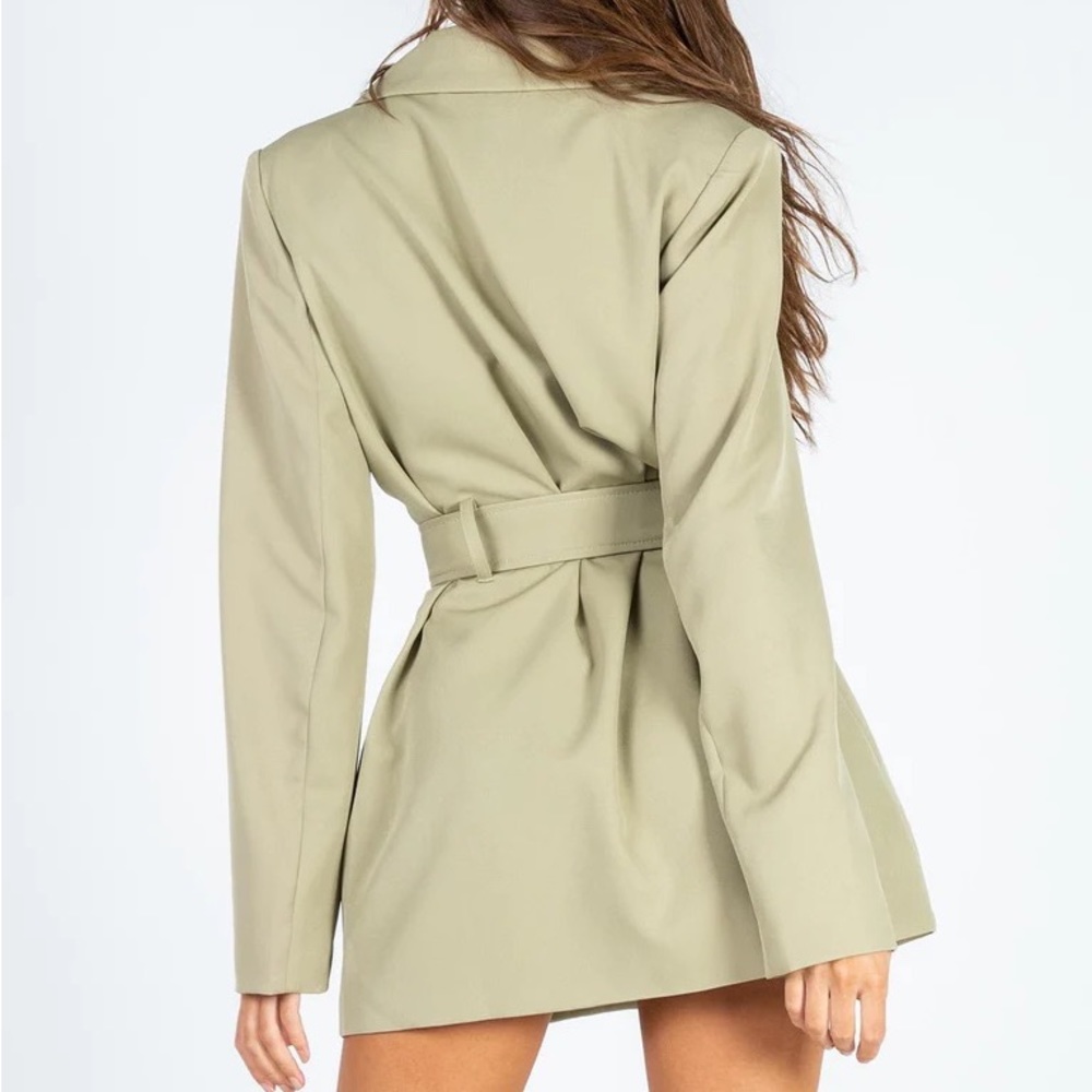 Steinway Mini Dress Green Lioness NWOT - Picture 15 of 15
